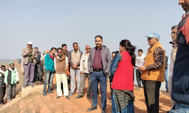 मऊगंज जिले के सबसे बड़े जलासय गोरमा डैम का होगा सौंदरीकरण, कलेक्टर ने किये निरीक्षण