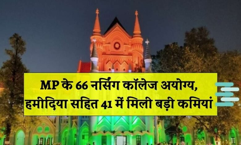 MP Nursing College Scam: मध्य प्रदेश नर्सिंग कॉलेज फर्जीवाड़ा मामले में सीबीआई ने सौंप जांच रिपोर्ट एमपी के 66 नर्सिंग कॉलेज अयोग्य, हमीदिया सहित 41 में मिली बड़ी कमियां