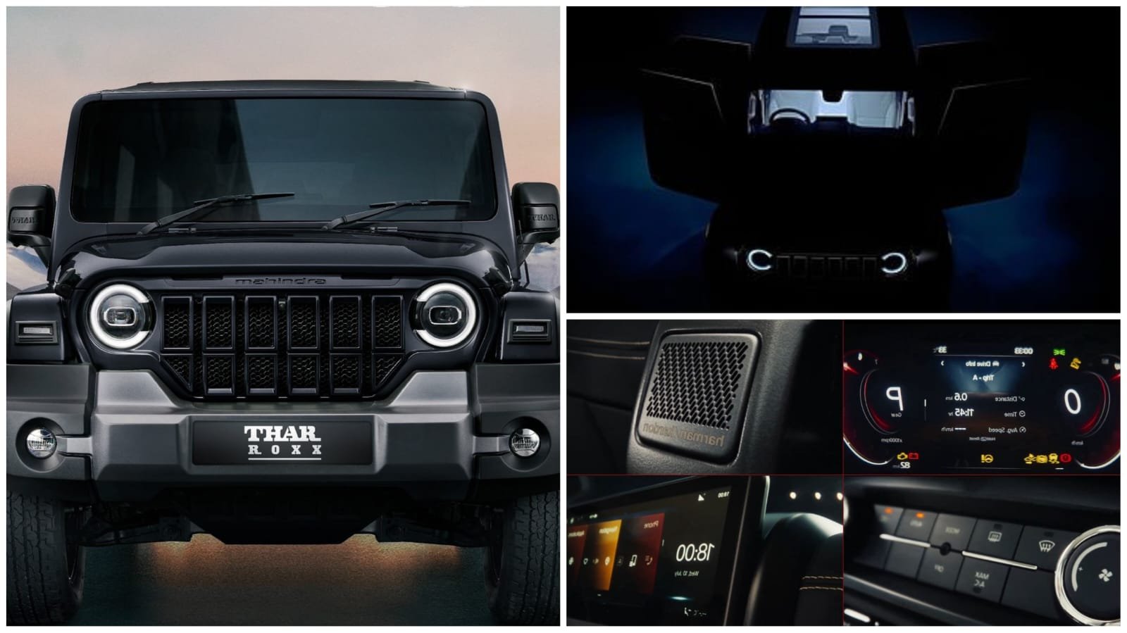 Mahindra Thar Roxx: लांच के पहले जारी हुआ एक और नया टीजर, अब मिलेगा यह भी फीचर्स, जानें डिटेल 