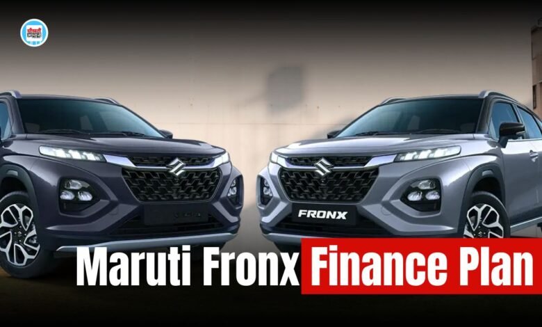 Maruti Fronx Finance Plan