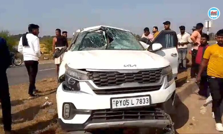 Mauganj News: मऊगंज में फिर हुआ हादसा, महाकुंभ जा रहे श्रद्धालुओं की कर पलटी