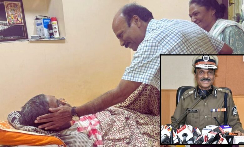 घायल ASI दोस्त से मिलने पहुंचे DGP मकवाना, दोस्ती की दी सच्ची मिसाल