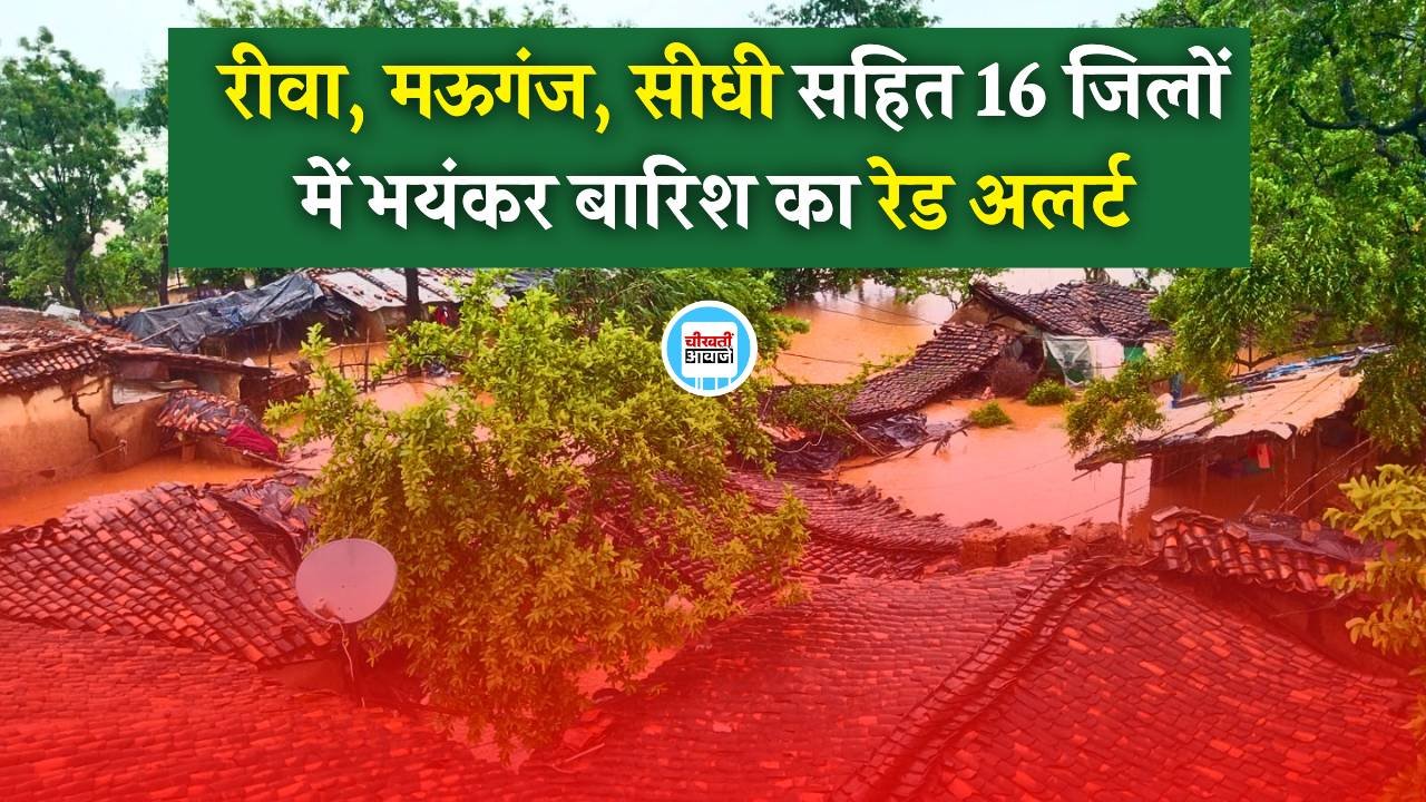 MP Weather: मध्य प्रदेश के 16 जिले में भयंकर बारिश का रेड अलर्ट, मौसम विभाग ने जारी की चेतावनी MP Weather: मध्य प्रदेश के 16 जिले में भयंकर बारिश का रेड अलर्ट, मौसम विभाग ने जारी की चेतावनी