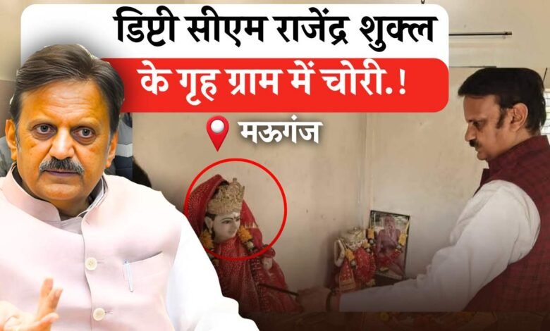 Rewa News: उपमुख्यमंत्री राजेंद्र शुक्ल के गृह ग्राम में चोरी की बड़ी वारदात, पुलिस ने दर्ज किया मामला