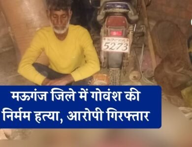 Mauganj News: मऊगंज जिले में गोवंश की निर्मम हत्या, आरोपी गिरफ्तार 10 किलो कटा मांस बरामद Mauganj News: मऊगंज जिले में गोवंश की निर्मम हत्या, आरोपी गिरफ्तार 10 किलो कटा मांस बरामद