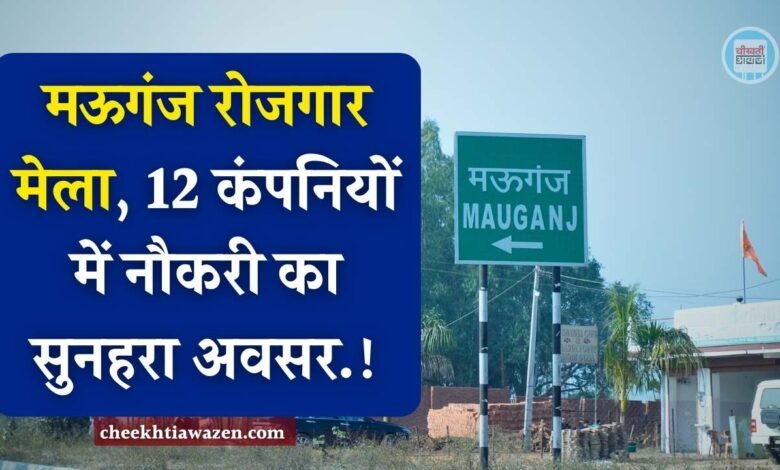 Mauganj Rojgar Mela: मऊगंज जिले में लगने जा रहा रोजगार मेला, 12 कंपनियों द्वारा होगा युवाओं का चयन