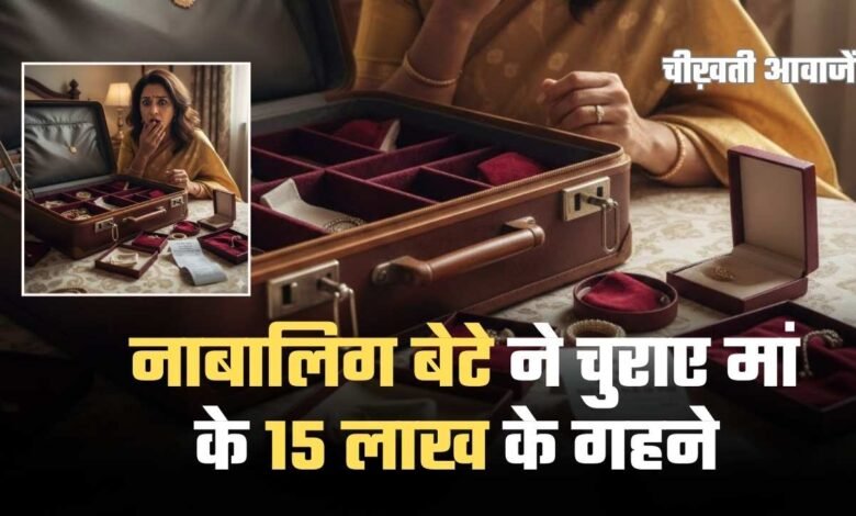 Online Gaming Addict नाबालिग बेटे की खतरनाक लत, 15 लाख के गहने चोरी