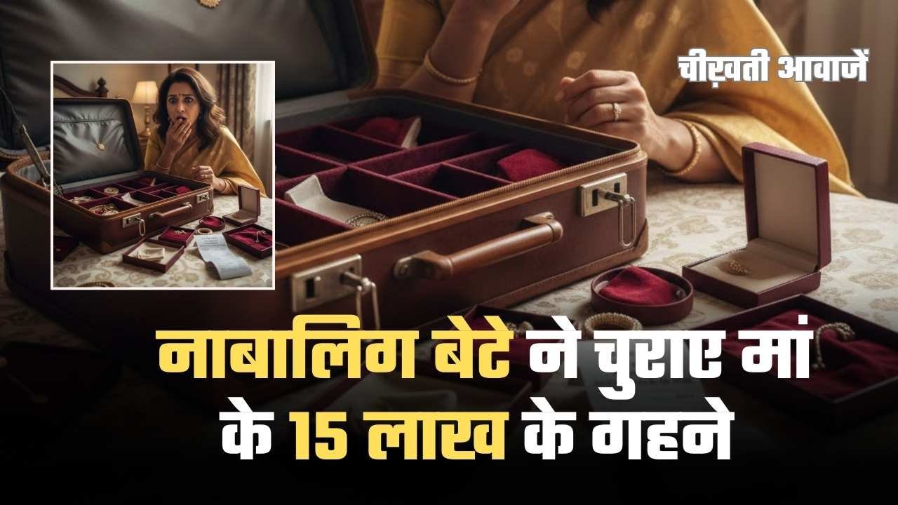 Online Gaming Addict नाबालिग बेटे की खतरनाक लत, 15 लाख के गहने चोरी