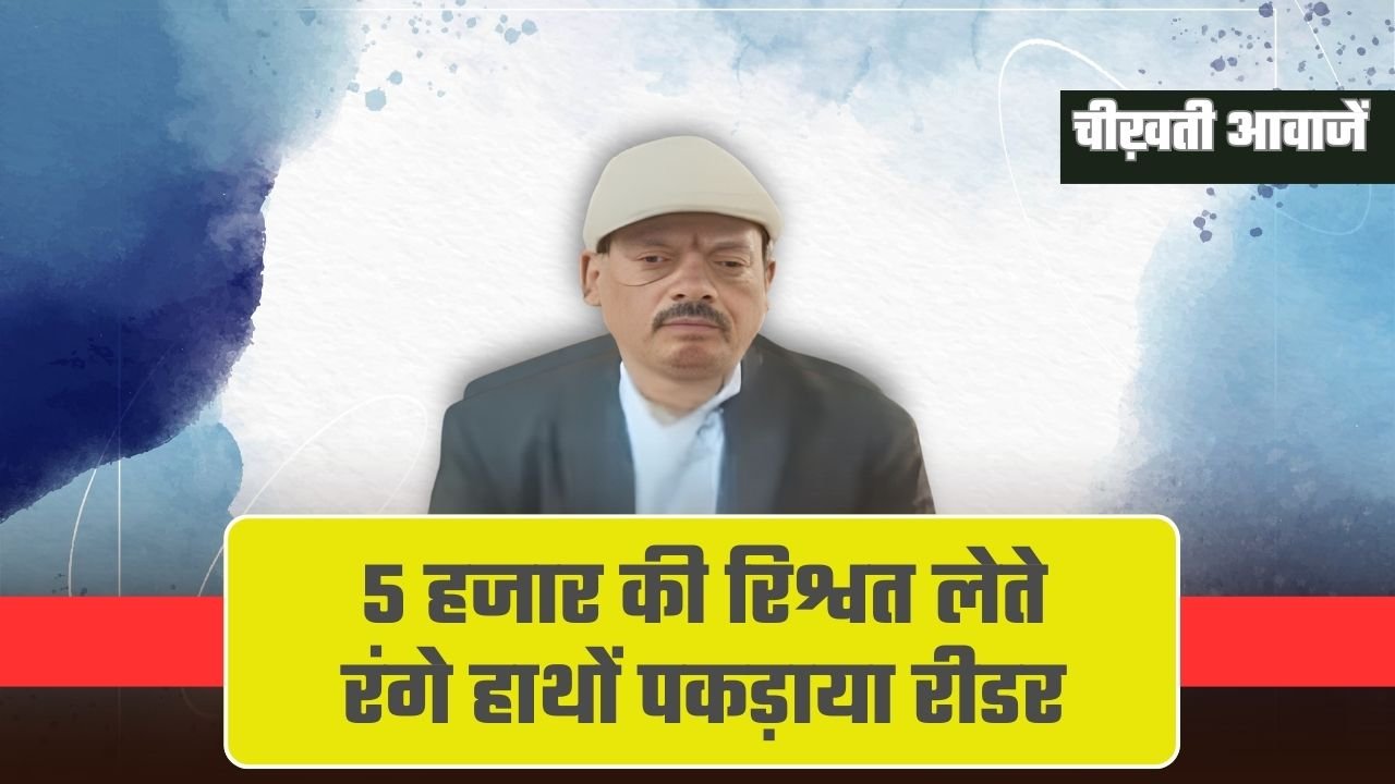 MP Lokayukta action: 5 हजार की रिश्वत लेते रंगे हाथों पकड़ाया रीडर, लोकायुक्त की बड़ी कार्रवाई