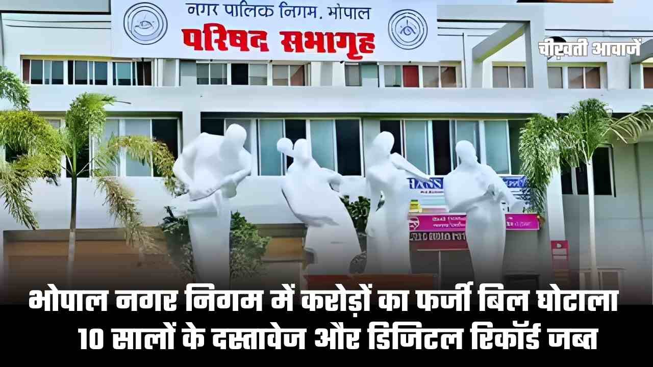 भोपाल नगर निगम में करोड़ों का फर्जी बिल घोटाला, लोकायुक्त ने रिकॉर्ड जब्त कर शुरू की जांच