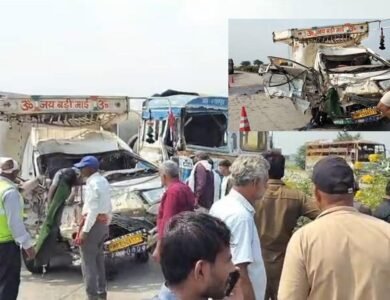 Maihar Road Accident: मैहर में भीषण सड़क हादसा, ट्रक-पिकअप की टक्कर में दो चालकों की मौत