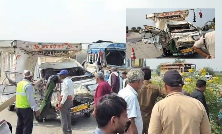 Maihar Road Accident: मैहर में भीषण सड़क हादसा, ट्रक-पिकअप की टक्कर में दो चालकों की मौत