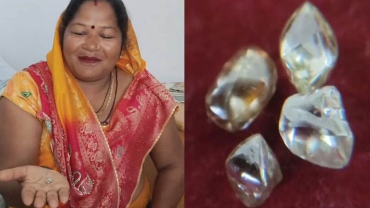 Panna में महिला को मिले एक साथ 4 हीरे, कीमत करीब ₹10 लाख