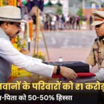 Police Martyrs Day 2026: शहीद पुलिसकर्मियों के परिवारों को ₹1 करोड़ की सहायता राशि, पत्नी और माता-पिता को मिलेगा 50-50% हिस्सा