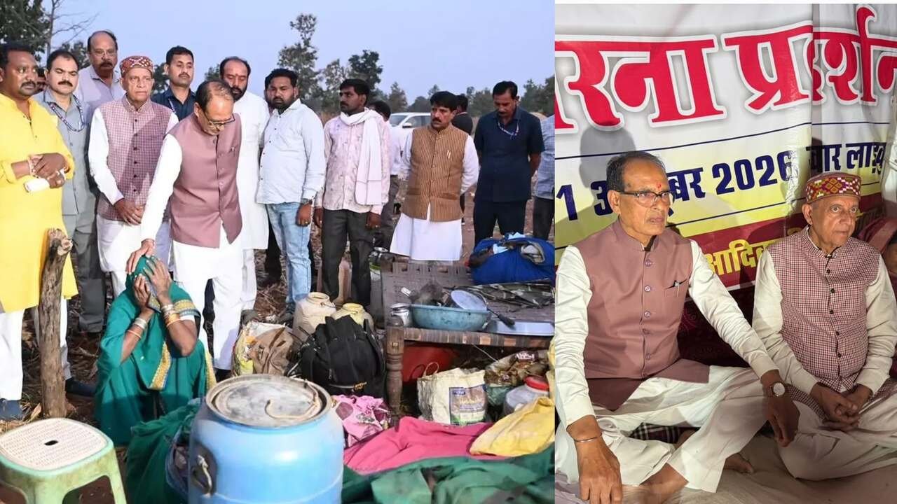 MP News: आदिवासियों के घर गिराने पर भड़के शिवराज सिंह चौहान, अधिकारियों को चेतावनी